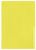 Sichthülle Standard, A4, PP, genarbt, dokumentenecht, gelb