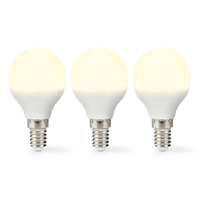 Nedis LBE14G452P3 energy-saving lamp Warm wit 2700 K 4,9 W E14 F