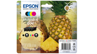 Epson 604 cartouche d'encre 4 pièce(s) Compatible Rendement standard Noir, Cyan, Magenta, Jaune
