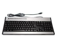 Acer KB.KUS03.188 toetsenbord USB QWERTY Engels Zwart, Zilver