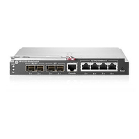 Hewlett Packard Enterprise BladeSystem 658247-B21 hálózati kapcsoló Vezérelt Gigabit Ethernet (10/100/1000) Fekete, Ezüst