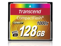 Transcend 1000x CompactFlash 128GB Karta pamięci CompactFlash MLC