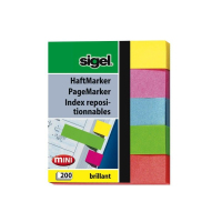 Sigel HN625 etiqueta autoadhesiva Azul, Verde, Rosa, Rojo, Amarillo 200 pieza(s)