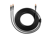 OEHLBACH Easy Connect Sub, 5m audio kabel RCA 2 x RCA Zwart