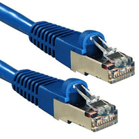 Lindy 47153 kabel sieciowy Niebieski 10 m Cat6a S/FTP (S-STP)