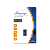 MediaRange MR923 unità flash USB 64 GB USB tipo A 2.0 Nero