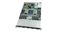 Intel VRN2208WAF6 félkész szerver Intel® C612 LGA 2011-v3 Rack (2U) Fekete, Ezüst