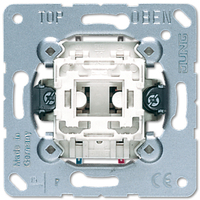 JUNG 533 U przełącznik elektryczny Przyciskany przełącznik 1P Metaliczny