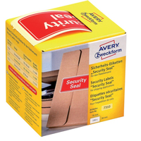 Avery 7310 nyomtató címke Vörös Öntapadós nyomtatócimke