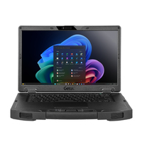 Getac S510AD Copilot+ PC AMD Ryzen AI 7 350 Laptop 39,6 cm (15.6") Full HD 16 GB DDR5-SDRAM 512 GB SSD Wi-Fi 7 (802.11be) Windows 11 Pro Zwart