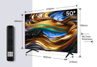 TCL P75 Series 50P755 Televisor 127 cm (50") 4K Ultra HD Smart TV Wifi Titanio