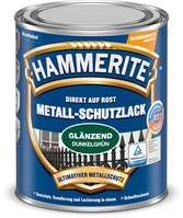 Hammerite Metall-Schutzlack Glänzend Dunkelgruen 0,75 l