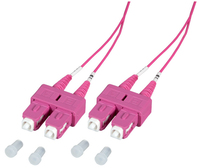 EFB Elektronik O0318.0,5-1.2 InfiniBand/fibre optic cable 0,5 m 2x SC OM4 Geel