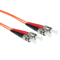 ACT RL1003 InfiniBand/fibre optic cable 3 m ST Oranje