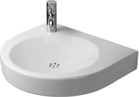 Duravit 0443580009 Waschbecken für Badezimmer Keramik Aufsatzwanne