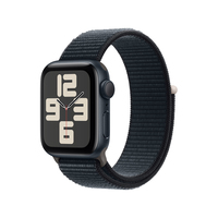 Apple Watch SE OLED 40 mm Digitaal 324 x 394 Pixels Touchscreen Zwart Wifi GPS