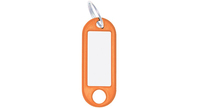 Wedo 262 801806 porte-clés Orange 100 pièce(s)