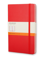 Moleskine Classic jegyzettömb és jegyzetfüzet 192 lapok Vörös