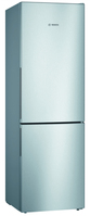Bosch KGV36VLEAS kombinált hűtőszekrény Szabadonálló 308 L E Rozsdamentes acél