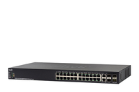 Cisco SG550X-24-K9 Géré L3 Gigabit Ethernet (10/100/1000) 1U Noir