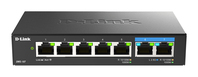 D-Link DMS-107/E switch di rete Non gestito Gigabit Ethernet (10/100/1000) Nero