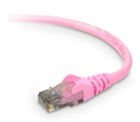 Belkin CAT6 Snagless 30 ft networking cable Pink 9.14 m