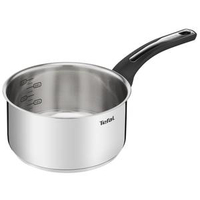 Tefal Emotion E3013004 casserole à sauce 3 L Rond Noir, Acier inoxydable