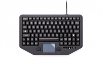 Gamber-Johnson iKey tastiera USB QWERTY Inglese Nero