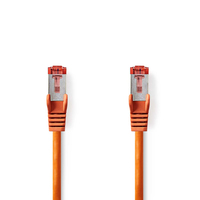 Nedis CCGL85221OG05 câble de réseau Orange 0,5 m Cat6 S/FTP (S-STP)