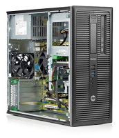 HP EliteDesk 800 G1 MT Intel® Core™ i5 i5-4570 8 GB DDR3-SDRAM 1 TB HDD Windows 7 Professional Micro Tower Workstation Black