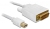 DeLOCK 82918 adaptador de cable de vídeo 2 m mini Displayport Blanco