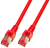 EFB Elektronik 3m Cat6 S/FTP cable de red Rojo