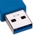 Techly 0.5m USB 3.0 A-Micro B M/M USB Kabel 0,5 m USB 3.2 Gen 1 (3.1 Gen 1) USB A Micro-USB B Blau