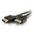 C2G 0,6m flexibele hogesnelheid HDMI-kabel met laag profielaansluitingen - 4K 60Hz