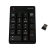 LogiLink ID0120 clavier numérique Ordinateur portable RF sans fil Noir