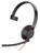 POLY Blackwire 5210 Headset Bedraad Hoofdband Oproepen/muziek USB Type-C Zwart, Rood