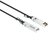 Intellinet 508384 Glasvezel kabel 0,5 m SFP+ Zwart