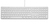 LMP 17584 klawiatura Biuro USB QWERTY Czeski Srebrny