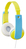 JVC HA-KD7-Y-E Kopfhörer Kabelgebunden Nackenband Musik Blau, Gelb