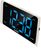 Blaupunkt CR16WH despertador Reloj despertador digital Negro, Blanco