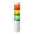 PATLITE LR4-302WJNW-RYG oświetlenie alarmowe Stały Bursztynowy/zielony/czerwony LED