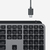 Logitech MX Keys f/ Mac Tastatur RF Wireless + Bluetooth QWERTZ Schweiz Grau