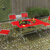 Schaffner Rigi Camping-Tisch Rot
