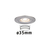 Paulmann 943.00 Spot lumineux encastrable Ampoule(s) non remplaçable(s) LED