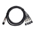 ATGBICS JNP-100G-4X25G-1M Juniper Compatible Direct Attach Copper Breakout Cable 100G QSFP28 to 4x25G SFP28 (1m, Passive)