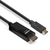 Lindy 43317 Videokabel-Adapter 10 m USB Typ-C HDMI Typ A (Standard) Schwarz