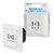LogiLink PA0254 wandcontactdoos 2 x USB A + 1 x USB C Wit
