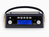 Roberts Radio Rambler BT Stereo Tragbar Analog & Digital Navy, Holz