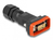 DeLOCK 87802 kabel-connector D-Sub 9 pin/15 soldering pin Zwart, Oranje