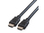 ROLINE GREEN 11.44.5571 câble HDMI 1 m HDMI Type A (Standard) Noir